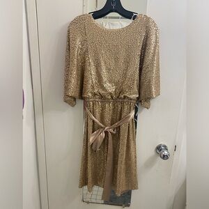 Gold sequin dress-donating soon❗️